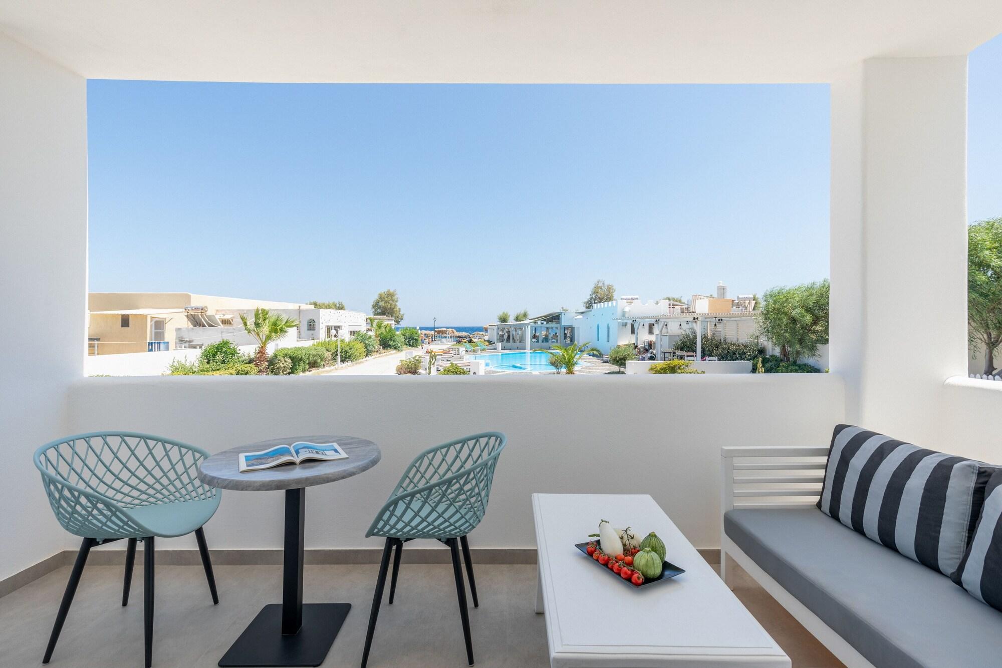 Sea View Beach Hotel (Adults Only) Періволос Екстер'єр фото